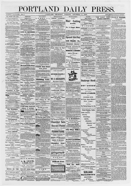 Portland Daily Press: November 04,1869