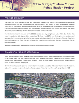 Tobin Bridge/Chelsea Curves Rehabilitation Project