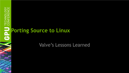 Porting Source to Linux