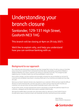 Gosforth Closure GENH2043IAFEB21H