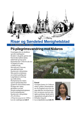 Risør Og Søndeled Menighetsblad Nr