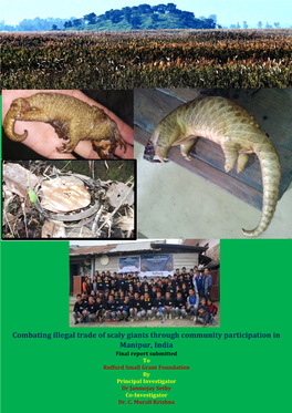 Combating Illegal Trade of Scaly Giants Through Community Participation In