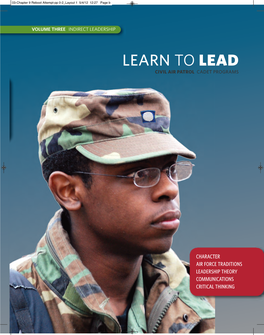 Learn to Lead Civil Air Patrol Cadet Programs