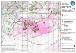 Llanwern Solar Farm, Newport NP18 2AY Zone of Theoretical Visibility