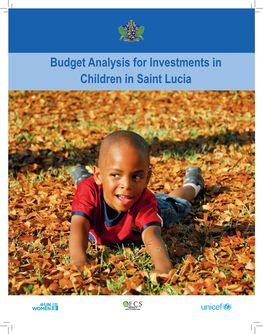 Budget Analysis for Investments in Children in Saint Lucia