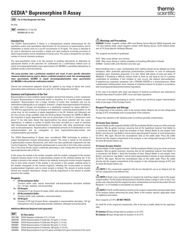 CEDIA® Buprenorphine II Assay