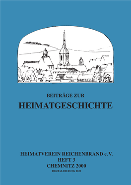 Beiträge Zur Heimatgeschichte