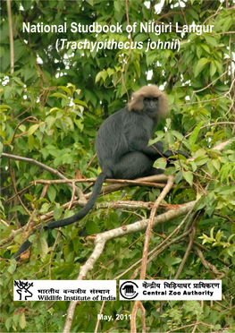 Nilgiri Langur: Biology and Status 1 2