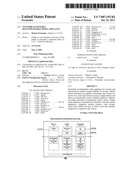 (12) United States Patent (10) Patent No.: US 7.987,155 B2 Fernandez (45) Date of Patent: Jul