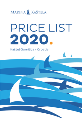 Price List 2020