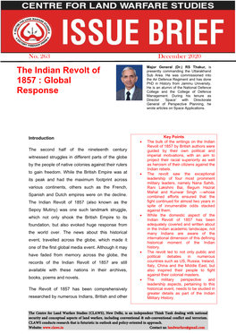 The Indian Revolt of 1857 : Global Response