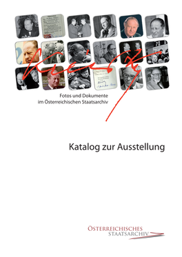 Katalog Zur Ausstellung Österreichisches Staatsarchiv - Generaldirektion