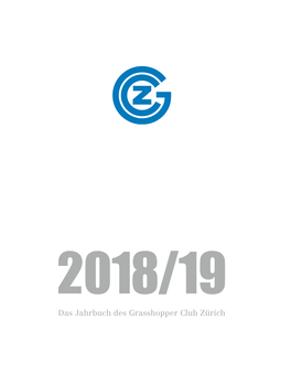 Das Jahrbuch Des Grasshopper Club Zürich Vorwort // 3