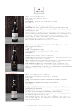 © 2019 Amasub.Com – Amarone by Subscription