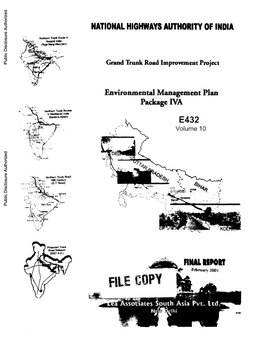 Grand Trunk Road Improvement Project