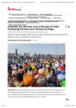 Protesting Farmers Are a Picture of Hope