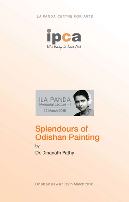 Splendours of Odishan Paintings.Pmd