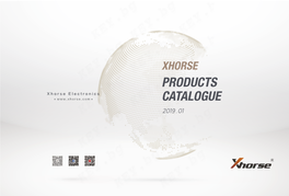 Products Catalogue