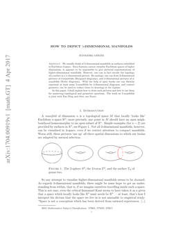 How to Depict 5-Dimensional Manifolds