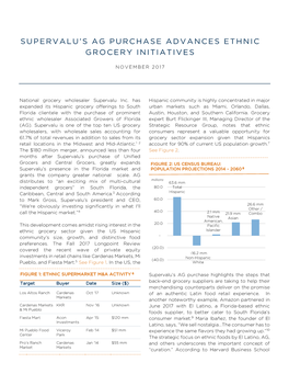 Supervalu's Ag Purchase Advances Ethnic Grocery