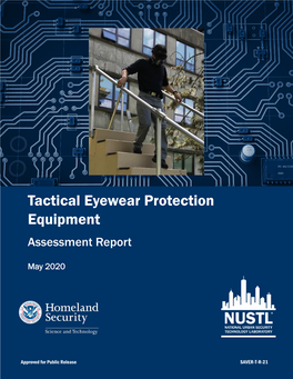 Tactical Eyewear Protection Equipment Assessment Report