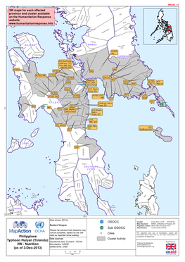 Philippines Typhoon Haiyan (Yolanda): 3W