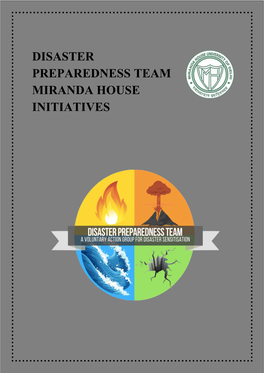 Disaster Preparedness Team Miranda House Initiatives