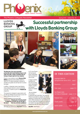 Successful Partnership with Lloyds Banking Group