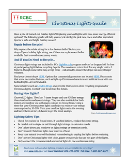 Christmas Lights Guide