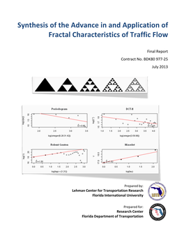 Synthesis of the Advance in and Application of Fractal Characteristics of Traffic Flow