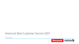 America's Best Customer Service 2021