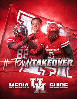 2017 Houston Football Media Guide Uhcougars.Com Houstonfootball Media Information