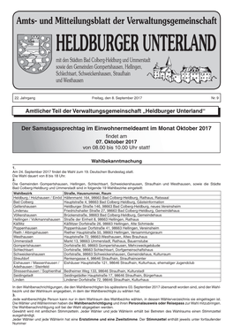 Amtsblatt Ausgabe 09