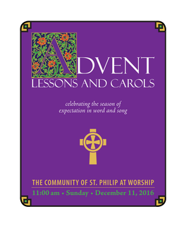 Lessons and Carols