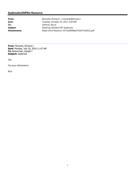 FW: Seabrook Attachments: Alkali-Silica Reaction 5571E6f008ae7536374c6022.Pdf