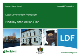 Rochford District Hockley Area Action Plan Adopted Version