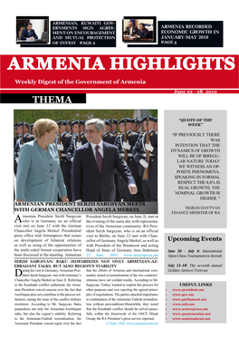 Armenia Highlights