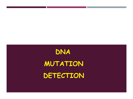 DNA Sequencing  Genetically Inherited Diseases