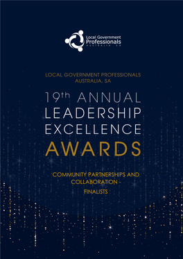 Community Partnerships and Collaboration - Finalists