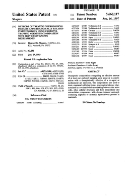 (19) 11 Patent Number: 5668117