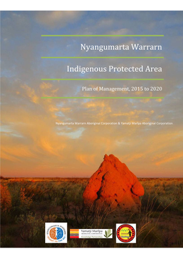 Nyangumarta Warrarn Indigenous Protected Area, Plan of Management, 2015 to 2020