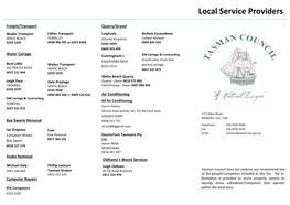 Local Service Providers