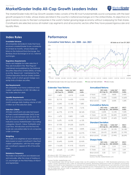 Marketgrader India All-Cap Growth Leaders Index