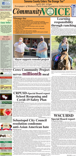 Rohnert Park E-Edition