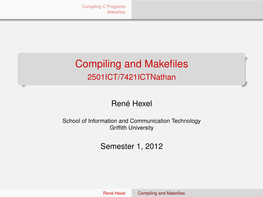 Compiling and Makefiles