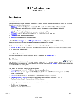 IPCPUB Support (This Document)