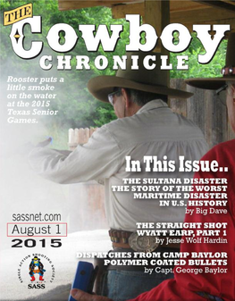 Cowboy Chronicle August 2015 Page 1