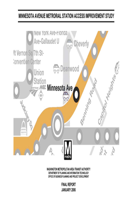 Minnesota Avenue Station Access Improvement Study