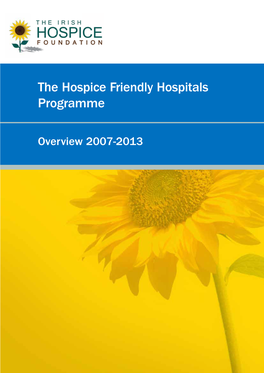 The Hospice Friendly Hospitals Programme