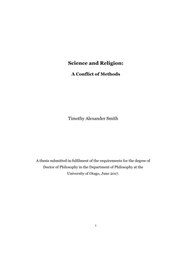 Science and Religion